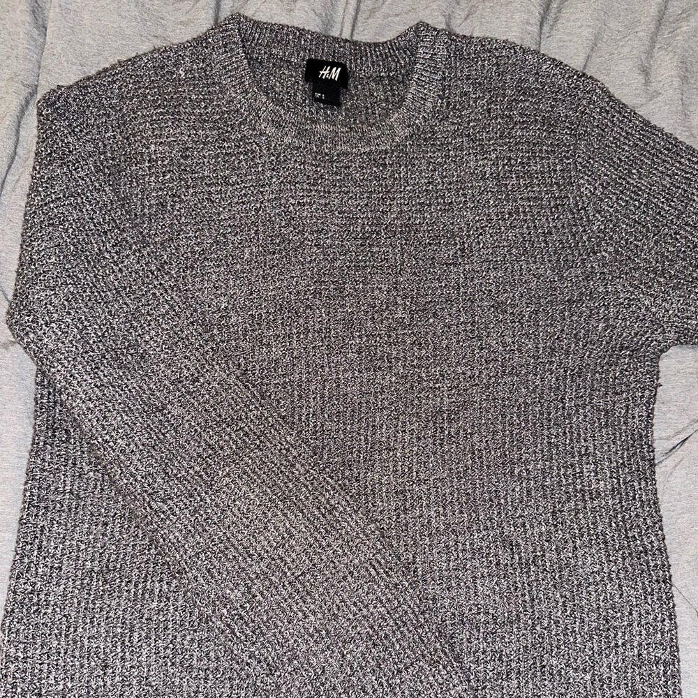 H&M Grey Knit Sweater